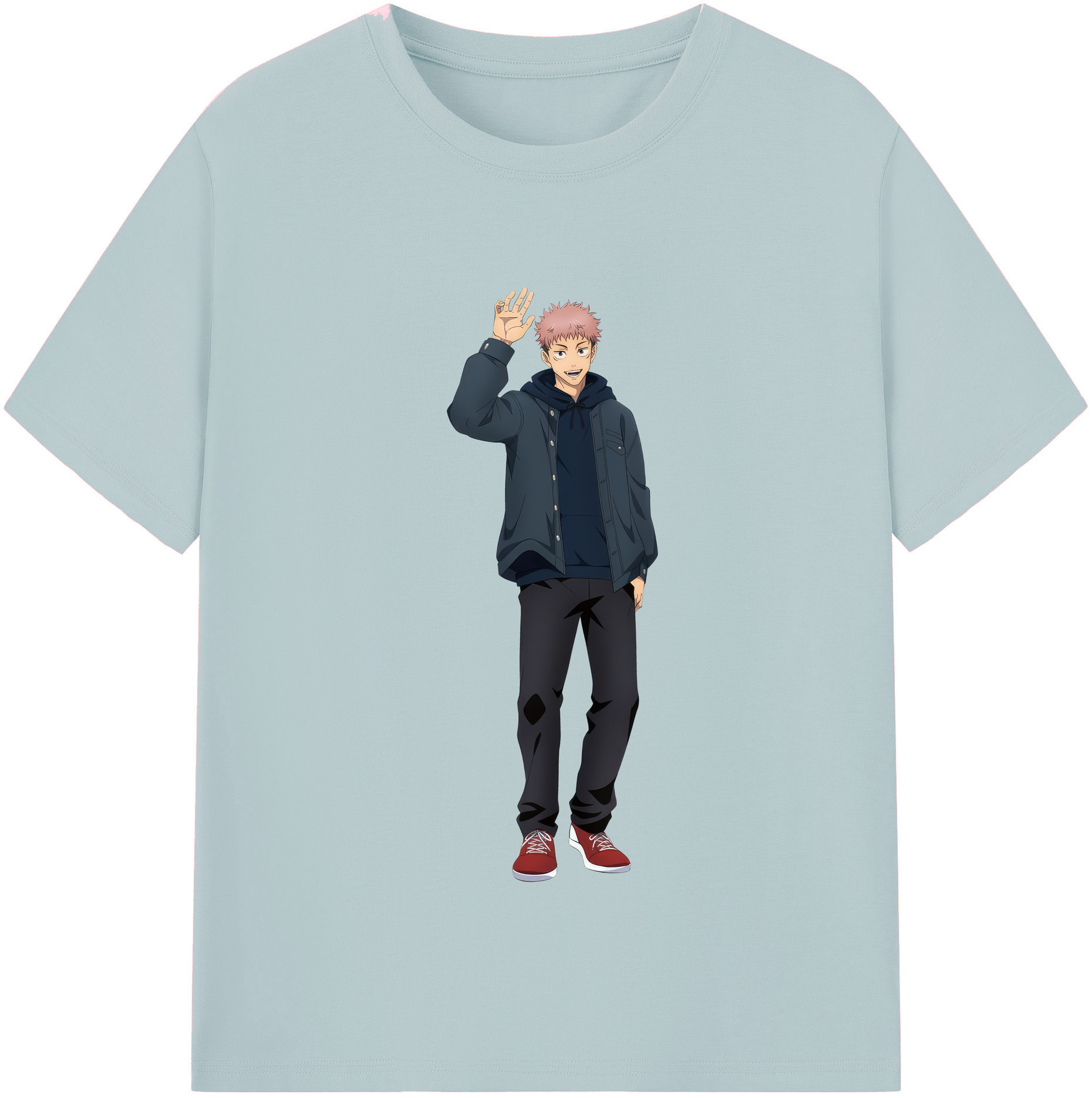 （画像用） 呪術廻戦 Jujutsu Kaisen 綿100％半袖Tシャツ（フロントプリント）